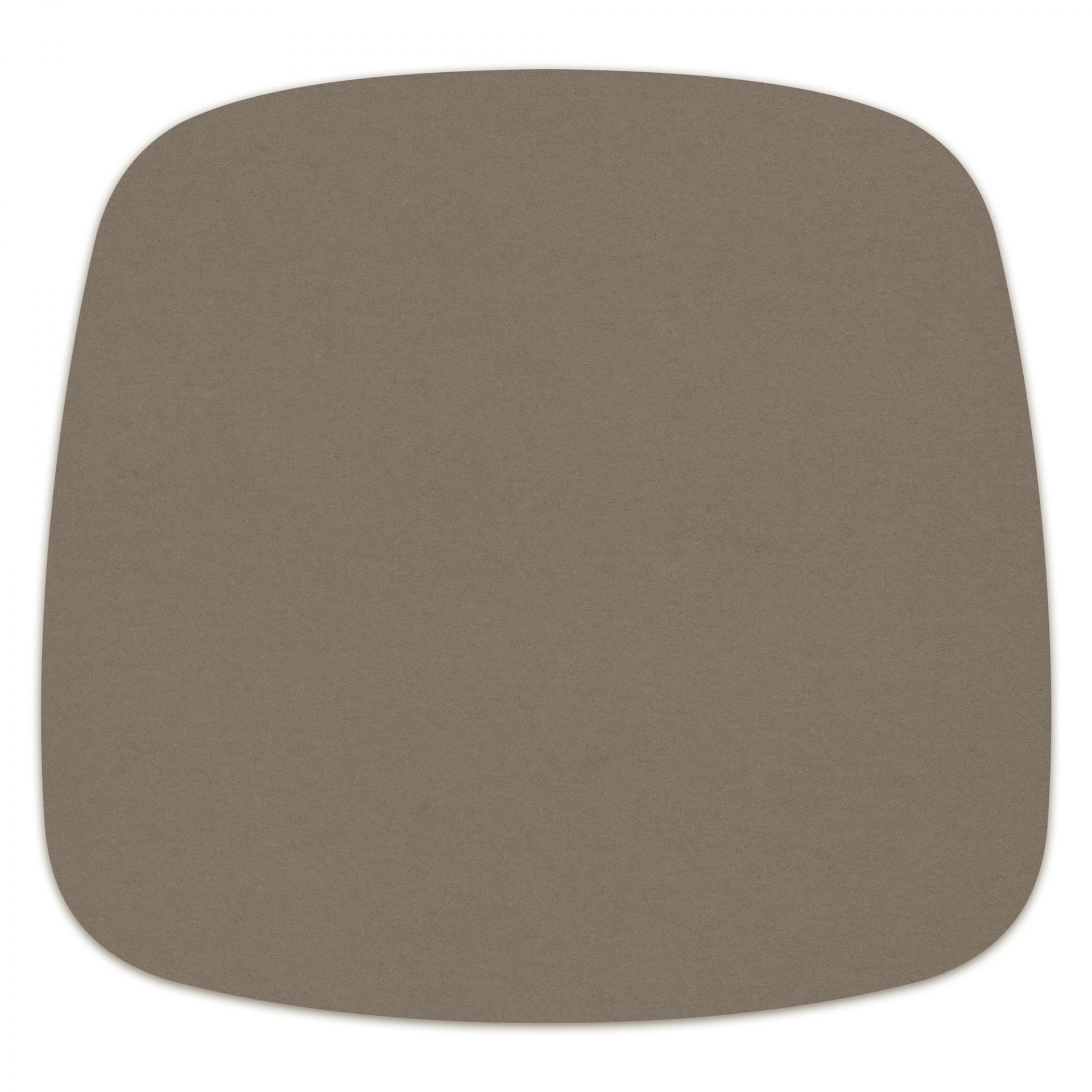Sitzauflage-Filzauflage Eames Plastic Arm Chairs DAR / RAR / DAW  Taupe Hey Sign EINZELSTÜCK